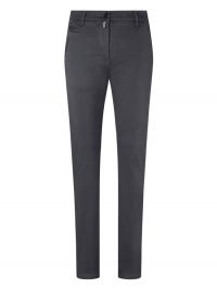 Damen Chinohose Grau